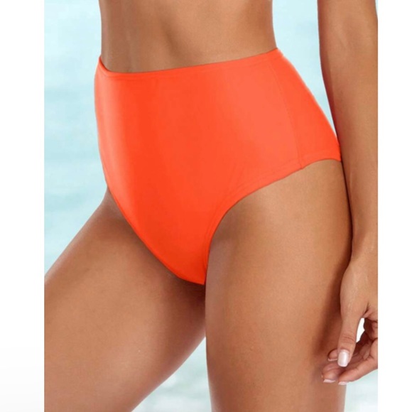 SHEIN high waisted cheeky bikini bottom women Size Large - Picture 1 of 8